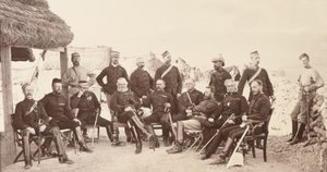 Korgeneral Sam Browne ve personel
