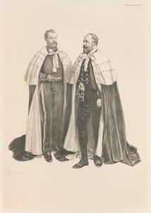 Kral Edward VII taç giyme töreni by John Byam Liston Shaw