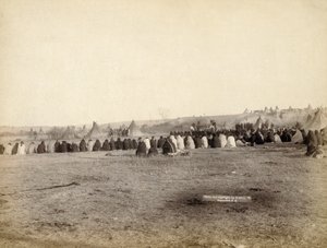 Kızılderili Konseyi düşman kampında, 1891