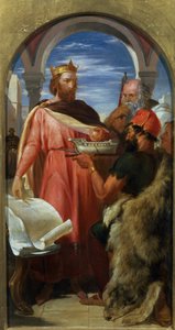 Alfred'in Donanması için bir model, 1851 by John Callcott Horsley
