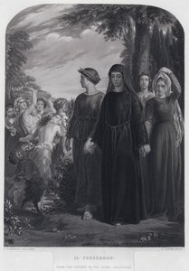 Dalgın (gravür) by John Callcott Horsley