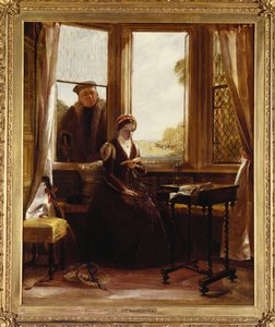 Leydi Jane Gray ve Roger Ascham, 1853 by John Callcott Horsley