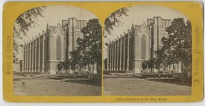 Kutsal Ad Katedrali, Chicago, c.1870 by John Carbutt