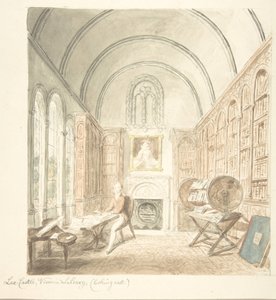 Lea Kalesi, Kütüphaneden Görünüm, Doğuya Bakmak, yakl. 1816.