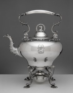 Stand üzerinde Su Isıtıcısı, c. 1827-1843 (gümüş) by John Chandler Moore