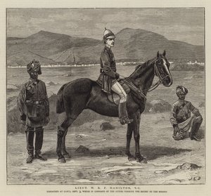 Teğmen WRP Hamilton, VC by John Charles Dollman