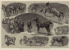 Hackney Horse Society Gösterisinden Notlar by John Charlton