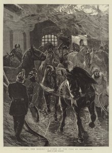 Atları Kurtarmak, Southwark'taki Yangından Bir Sahne