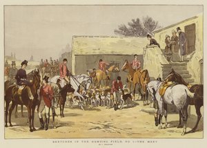 Av Alanında Eskizler, No 1, Meet (chromolitho)