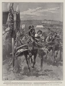 Malta At Gösterisi, Valinin Önünde Ülke Arabalarının Geçit Töreni by John Charlton