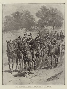 Askeri Manevralar, Mart'ta Topçu by John Charlton