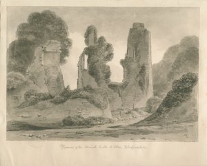 Alton Kalesi: sepya çizimi, 1841 by John Chessell Buckler