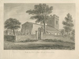 Alton Kilisesi: sepya çizimi, 1841