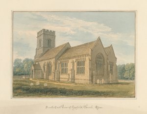 Essex - Gosfield Kilisesi by John Chessell Buckler
