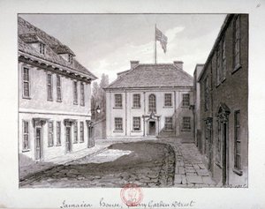 Jamaika Evi, Cherry Garden Caddesi, Bermondsey, Londra, 1826 by John Chessell Buckler