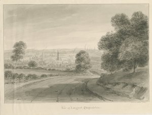 Longport Köyü: sepya çizimi by John Chessell Buckler