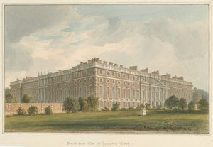 Middlesex - Hampton Mahkemesi , 1826 by John Chessell Buckler