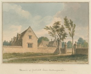 Northamptonshire - Greatworth Evi, 1826 by John Chessell Buckler