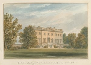 Oxfordshire - Kirtlington Parkı, 1827 by John Chessell Buckler