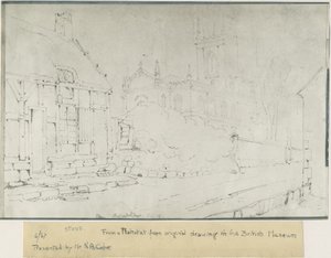 Taş Kilise: photostat, nd [c 1841] (baskı) by John Chessell Buckler