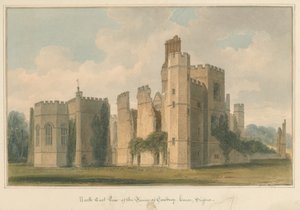 Sussex - Cowdray Evi, 1825 by John Chessell Buckler