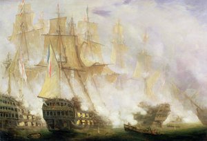 Trafalgar Savaşı, c.1841 (tuval üzerine yağlı boya)