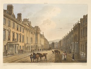 Milsom street.Bath, J. C. Nattes