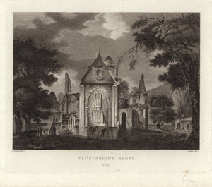 Pluscarden Manastırı by John Claude Nattes