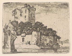 Loch Orr Kalesi by John Clerk, of Eldin
