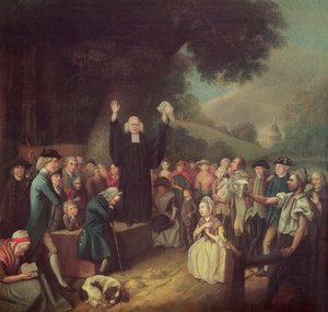 George Whitefield vaaz ediyor