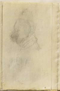 Profilde Bir Adamın Başı by John Constable
