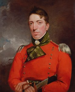 Kaptan Richard Gubbins, c.1804-05 (tuval üzerine yağlı boya) by John Constable