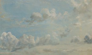 Bulut Çalışması, 1822. by John Constable