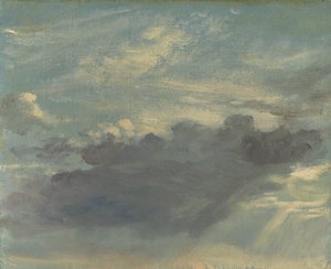 Bulut Çalışması, c.1821-22 by John Constable