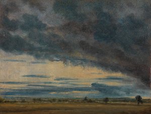 Bulut Çalışması, ca. 1821. by John Constable