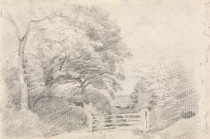 Coombe Ahşap by John Constable