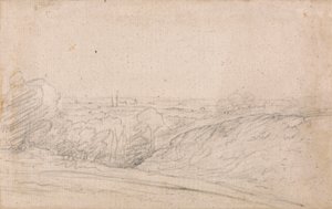 Langham konumundan Dedham Vale by John Constable