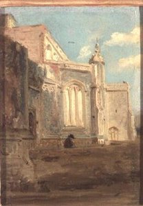 Doğu Bergholt Kilisesi by John Constable