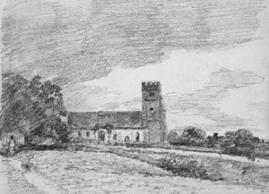 Feering Kilisesi, 1814 by John Constable