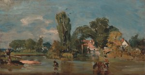 Flatford Değirmeni by John Constable