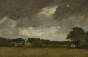 Güney-Batı'dan Malvern Hall by John Constable