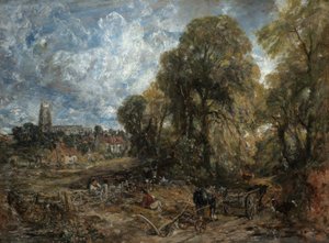 Stoke-by-Nayland, 1836. by John Constable