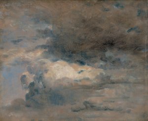 Bulutların İncelenmesi - Akşam, 31 Ağustos 1822. by John Constable