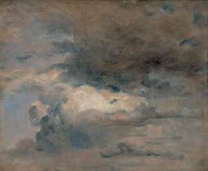 Bulutların İncelenmesi - Akşam, 31 Ağustos 1822 by John Constable