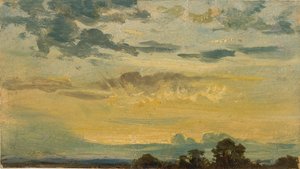 Yaz Günbatımı, 19. yüzyılın başları by John Constable