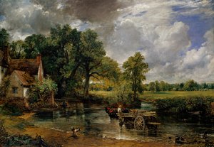 The Hay Wain, 1821  by John Constable
