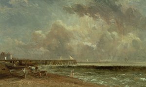Yarmouth İskelesi, 1822 by John Constable