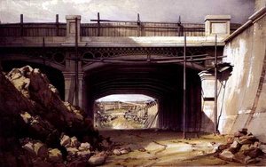 Hampstead Yolu Köprüsü by John Cooke Bourne