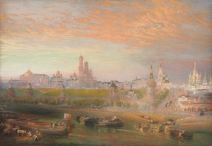 Kremlin, Moskova, by John Cooke Bourne