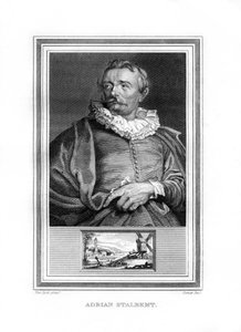 Adriaen van Stalbemt, Flaman ressam, 1825. by John Corner